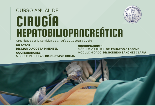 Curso de Cirugía Hepatobiliopancreática 2025